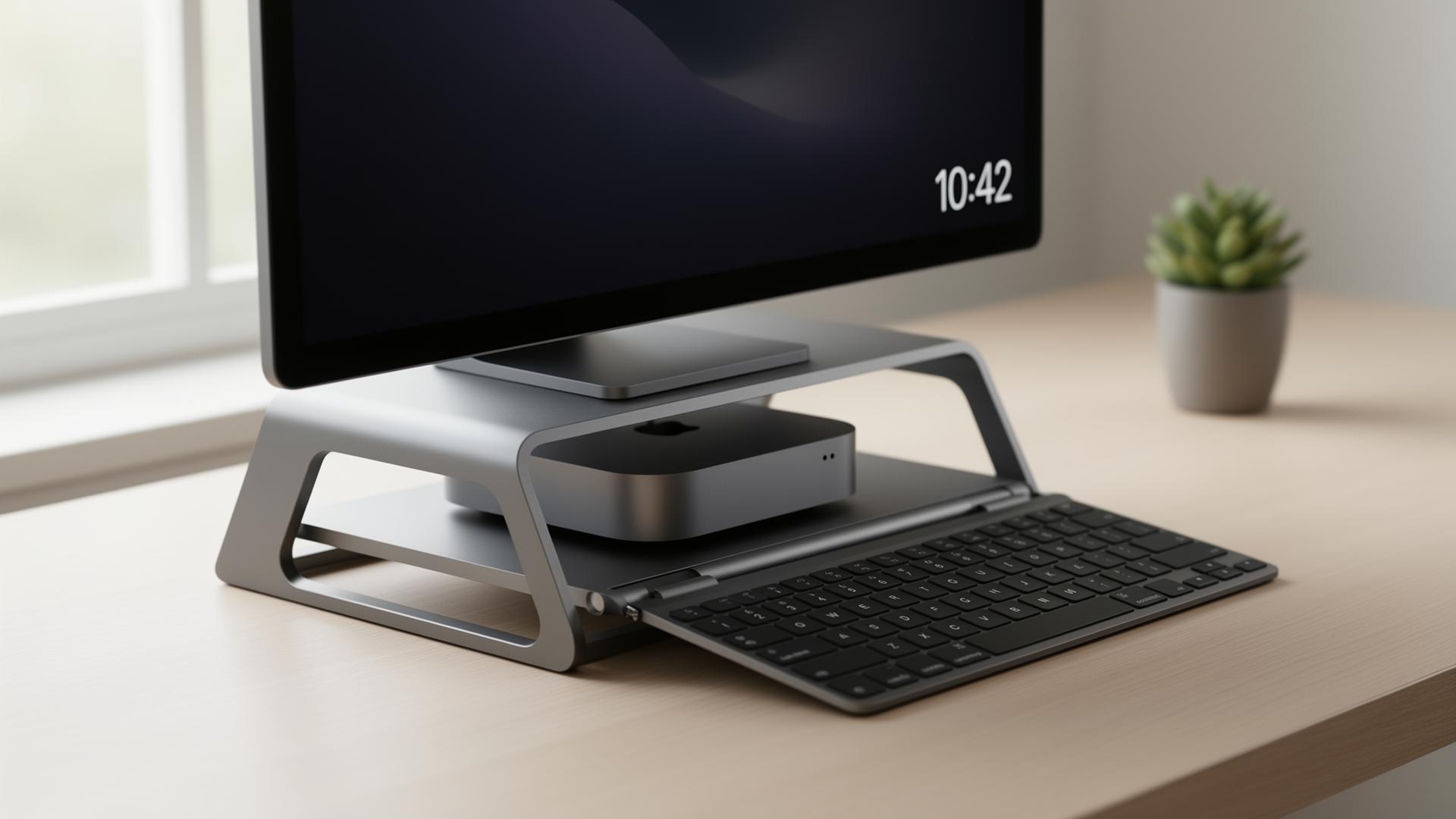 Slate on a workspace
